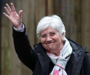 Clara Ponsatí dijo que desea defenderse vigorosamente de las acusaciones. Foto: Agencia AFP