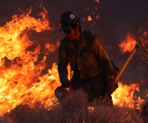 Las autoridades advirtieron que el humo alcanzó el sur del también vecino estado de Utah.