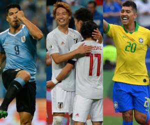 Luis Suárez, Miyoshi y Roberto Firminho están en el top de los primeros cañoneros del torneo. Foto:AFP