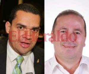 Diputados nacionalistas Tomás Zambrano y Román Villeda. (Foto: EL HERALDO)