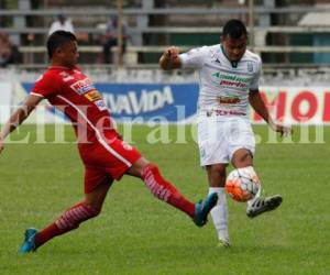 Los de Tocoa no llegaron a especular al Puerto y se fueron al descanso 0-2 arriba. (Foto: El Heraldo Deportes)