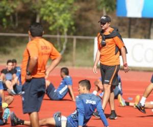 El Mimado de la afición entrenó esta mañana en la Villa Olímpica. Foto: Efraín Salgado, El Heraldo