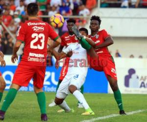 Olimpia y Marathón empataron en el duelo por la jornada 3 del Clausura disputado en el estadio Carlos Miranda de Comayagua. (Foto: Ronal Aceituno / Grupo Opsa)