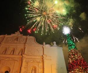 Comayagua lista para despedir el 2024 con las tradicionales 12 Campanadas en la Plaza Central León Alvarado.