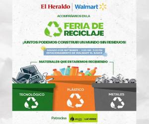 La Feria de Reciclaje se llevará a cabo este sábado 21 de septiembre.