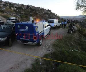 Los malhechores habrían aprovechado que la zona es solitaria para abandonar este cuerpo. (Foto: David Romero/ El Heraldo Honduras/ Noticias Honduras