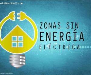 Los sectores incluidos en el corte de la energía eléctrica son San Pedro Sula, el Zamorano, Petoa, Trinidad y El Progreso.