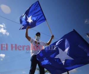 El Partido Nacional obtuvo una derrota arrolladora a nivel presidencial y fue superado en el Congreso Nacional, pero a nivel municipial sigue teniendo representatividad. Foto: EL HERALDO