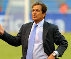 Jorge Luis Pinto, entrenador de la Selección de Honduras.