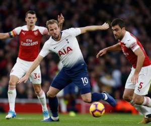 El Arsenal venció 4-2 a Tottenham en un partidazo de la Premier League 2018. Foto AFP