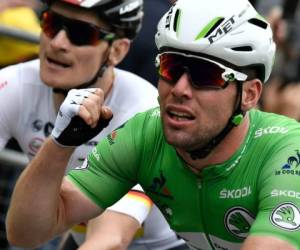 El británico Mark Cavendish logró ganar este día la tercera etapa del Tour.