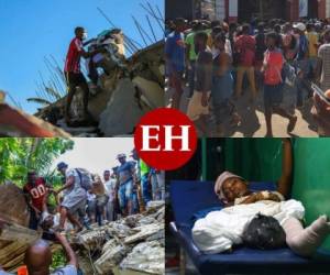 Para quienes vivieron el terremoto que azotó a Haití en 2010, la tragedia ocurrida el sábado fue un evento que reactivó en sus mentes aquellos recuerdos dolorosos que quisieran borrar, pues aseguran que presenciaron escenas terribles en las que ellos, sus familires o vecinos quedaron soterrados bajo escombros, ahora, forman parte de los afortunados que lograron sobrevivir al sismo, pero saben que nada volverá a ser como antes a partir de este momento. Fotos: AFP/ AP