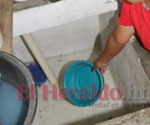 El pequeño cayó dentro de una paila con agua. foto: Referencia EL HERALDO