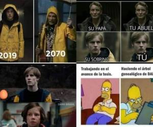 Este sábado 27 de junio se estrenó la esperada tercera temporada de la serie Dark en Netflix y los divertidos memes ya inundan las redes sociales. La serie que juega con la línea de tiempo de los personajes en la sensación del momento, por lo que le mostramos una recopilación de la creatividad de los cibernautas.