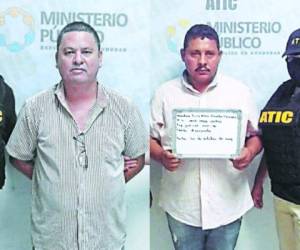 Jesús Humberto Castellanos y Luis Alex Zavala son los dirigentes campesinos que fueron detenidos.