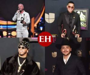 Daddy Yankee fue uno de los más galardonados, le siguen J Balvin y Christian Nodal. Esta es la lista completa de los ganadores. Fotos: EL HERALDO.