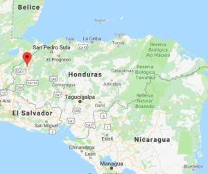 La explosión se registró en Nueva Arcadia, Copán.