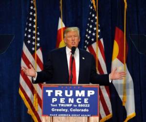 Donald Trump, candidato republicano a la presidencia de Estados Unidos (Foto: Agencia AFP)