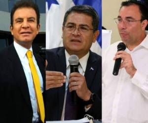 Salvador Nasralla, Juan Orlando y Luis Zelaya ya cumplieron con lo que estable la Ley de Financiamiento.