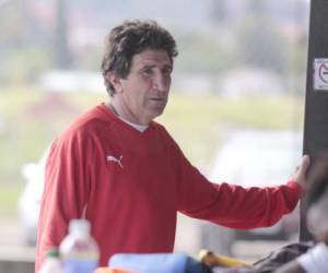 Héctor Vargas, técnico de Olimpia (Foto: Juan Salgado)