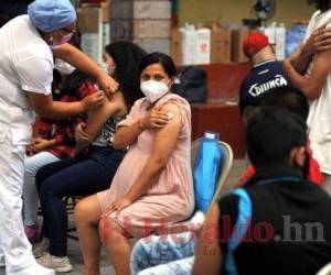 La vacuna no causa daño a las embarazadas ni a sus bebés. Foto: Marvin Salgado/El Heraldo