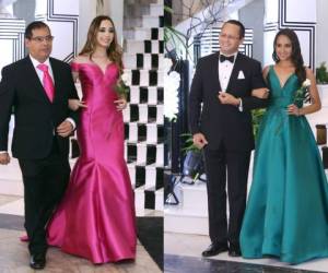 Tanto padres e hijos engalanaron de elegancia y buen gusto la noche de la Prom 2017 de la Academia Los Pinares. Fotos: Emilio Flores / EL HERALDO.