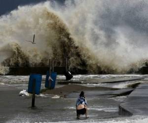 Los pronósticos señalan que la tormenta provocará lluvias intensas sobre gran parte de Texas, Luisiana y Arkansas. Foto: AP