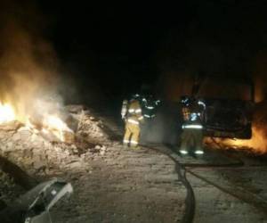 La unidad de transporte fue encontrada en una zona oscura del punto de buses de Tiloarque.