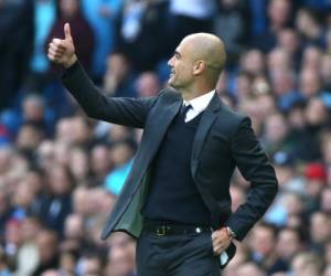 Pep Guardiola, técnico del Manchester City (Foto: AFP)