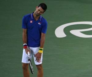 Djokovic, que buscaba el único título que le falta en su carrera no lo pudo siquiera comenzar a buscar en Río.