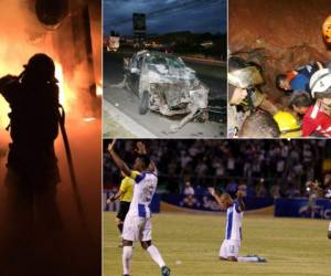 De un lado la emoción de lograr pasar al repechaje del Mundial Rusia 2018, por el otro, el pesar por el luto dejado por los accidentes y desastres de derrumbes. (Foto: El Heraldo Honduras, Noticias de Honduras)