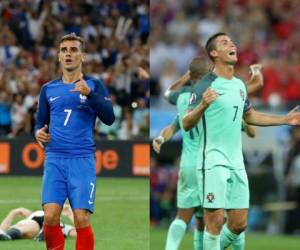 Griezmann y Cristiano lideraron a sus selecciones a quedarse con los tres puntos.