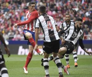 Acción de la Liga de España. Foto:AFP