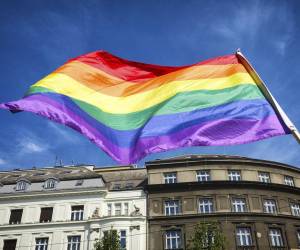 Imagen ilustrativa de una bandera del orgullo LGTBI.