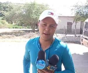 Joel Gonzales fue víctima de tres asaltantes en Olanchito, Yoro.