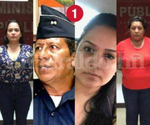 1. Detención judicial para expolicía Jorge Barralaga y tres mujeres por lavado de activos. Esta medida judicial se aplica también para Reyna Elizabeth Ayala, Edith Xiomara Roca y Montse Paola Fraga Duarte, esta última compañera sentimental del capo hondureño Wilter Blanco. Las tres mujeres antes mencionadas también acusadas por lavado de activos.