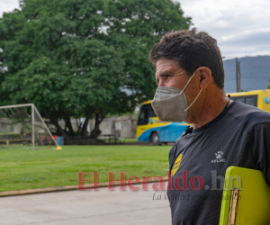 Vargas habló luego del entrenamiento con la Máquina