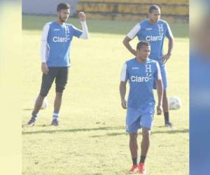 Ever Alvarado entrena con la H de Pinto en San Pedro Sula (Foto: EL HERALDO)