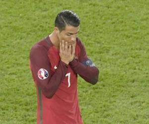 Cristiano Ronaldo falló un tiro de penal a los 79 minutos.