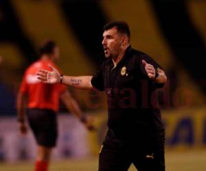 Tato Gracía, entrenador del Real España.