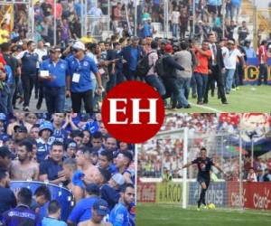 La final entre Olimpia y Motagua en 10 imágenes. | Foto: El Heraldo.