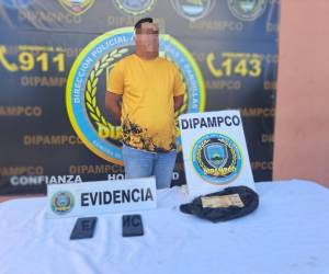 La acción policial incluyó semanas de trabajos de inteligencia e investigación, donde se determinó que esta persona tiene al menos dos años de venir extorsionando en la zona.