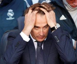 Luego de la derrota en el Camp Nou ante Barcelona, Lopetegui quedó fuera del banquillo del Real Madrid. Foto/AFP