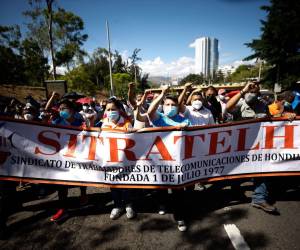 Las manifestaciones pacíficas y las asambleas informativas fueron convocadas desde hoy a nivel nacional, detallaron empleados.