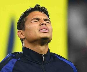 El brasileño Thiago Silva se perderá el duelo ante el Barcelona por la Champions League (Foto: Agencia AFP)