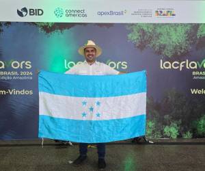 El hondureño Mauricio Fajardo participó en la feria LAC Flavors desarrollada en Manaos, Brasil.