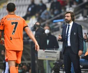 Pirlo se refirió puntuamente a una jugada en donde Ronaldo no habilitó a Morata, quien estaba en mejor posición para marcar gol. Foto: AP