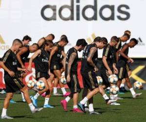 Este lunes el equipo volvió a entrenar antes de viajar a Múnich. (Fotos: Cortesía Real Madrid)