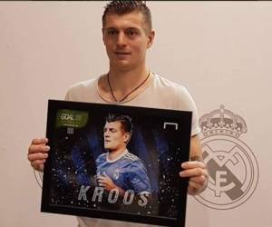 Toni Kroos fue galardonado en Alemania (Foto: Redes)