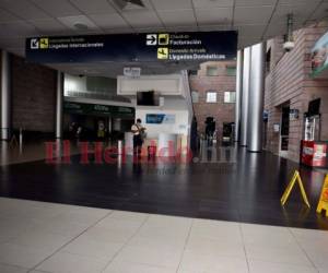 Dos de los vuelos saldrán desde el aeropuerto Internacional Toncontín. Foto: Emilio Flores/EL HERALDO.